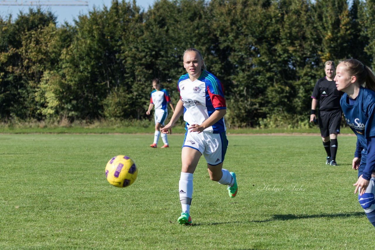 Bild 174 - B-Juniorinnen Krummesser SV - SV Henstedt Ulzburg : Ergebnis: 0:3